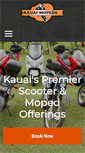 Mobile Screenshot of kauai-mopeds.com